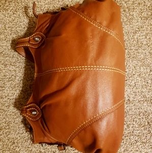 Genuine Leather Brown Purse